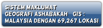 Sistem Maklumat Geografi Ashabakah (GIS): Malaysia dengan 69,267 lokasi